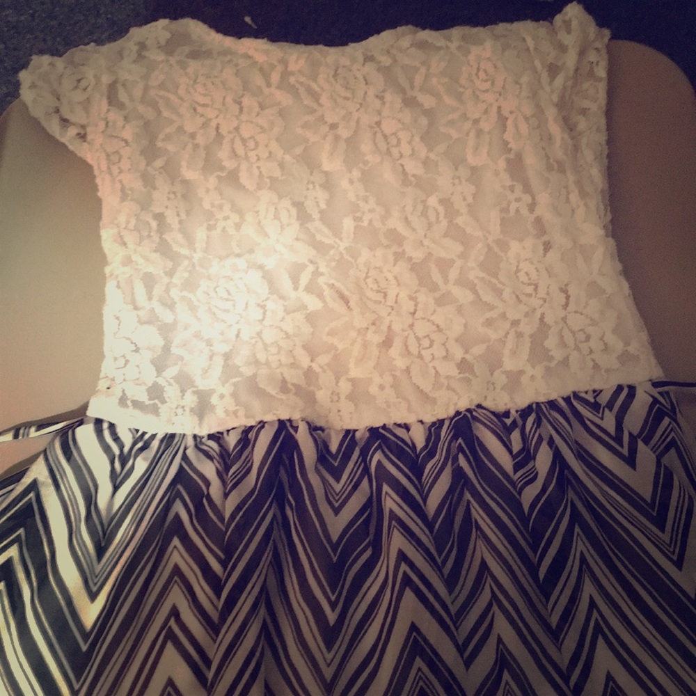 A White Cute Dress
